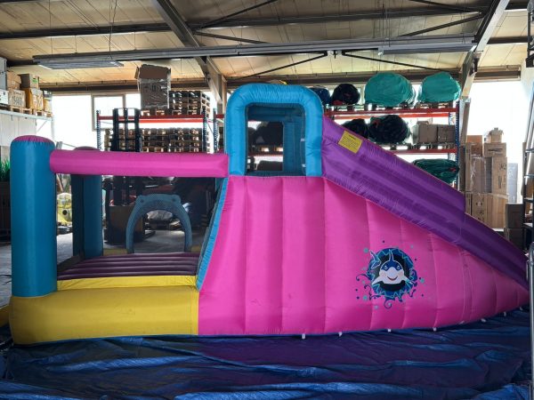HÜPFBURG ZWEI RUTSCHEN UND ZWEI POOLS – Bild 3
